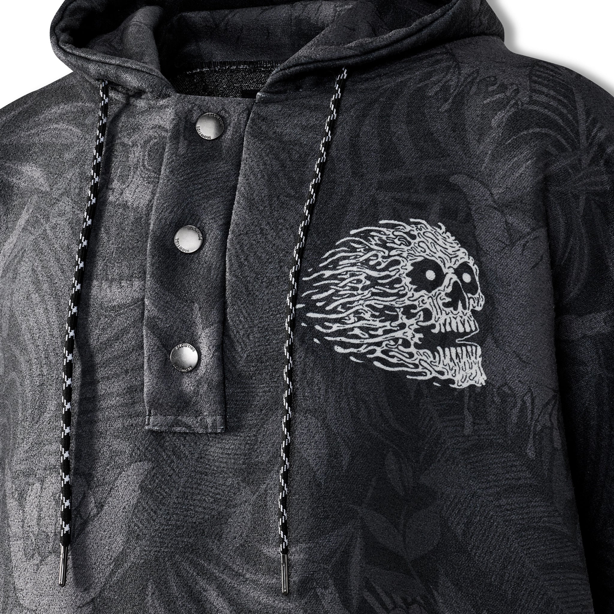Liquid Death x Slowtide Poncho of Doom - Image 3