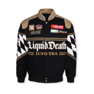 Liquid Death x NASCAR Death Driver Jacket